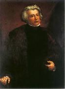 Henryk Rodakowski Adam Mickiewicz portrait oil on canvas